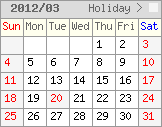 calendar