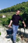 Mr Gras in the field