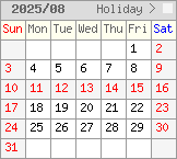 calendar