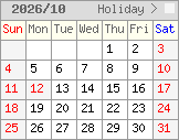 calendar