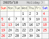 calendar