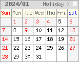 calendar