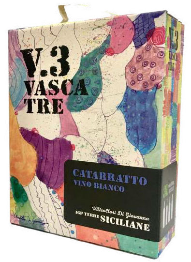 V.3 Vasca Tre Catarratto Bianco 3000ml Bag in Box 2021 