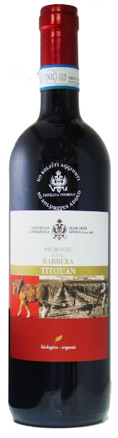 Castello di Tassarolo TITOUAN Barbera No Sulphites Added 2021 