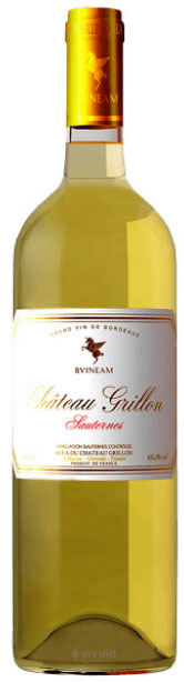 Château Grillon Sauternes 2019 